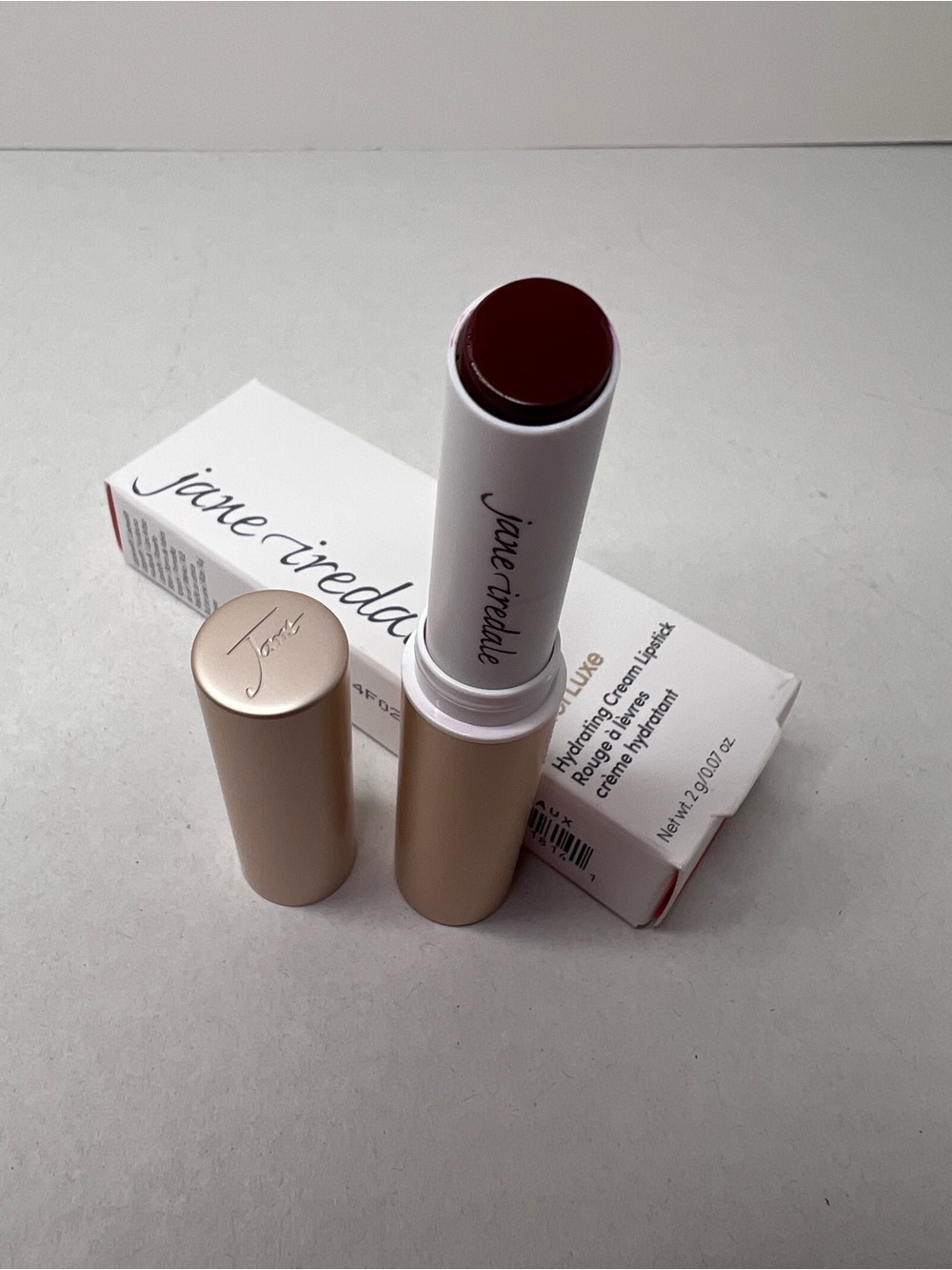 Jane Iredale ColorLuxe Hydrating Cream Lipstick.